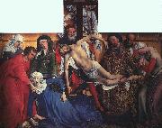 WEYDEN, Rogier van der The Descent from the Cross oil painting